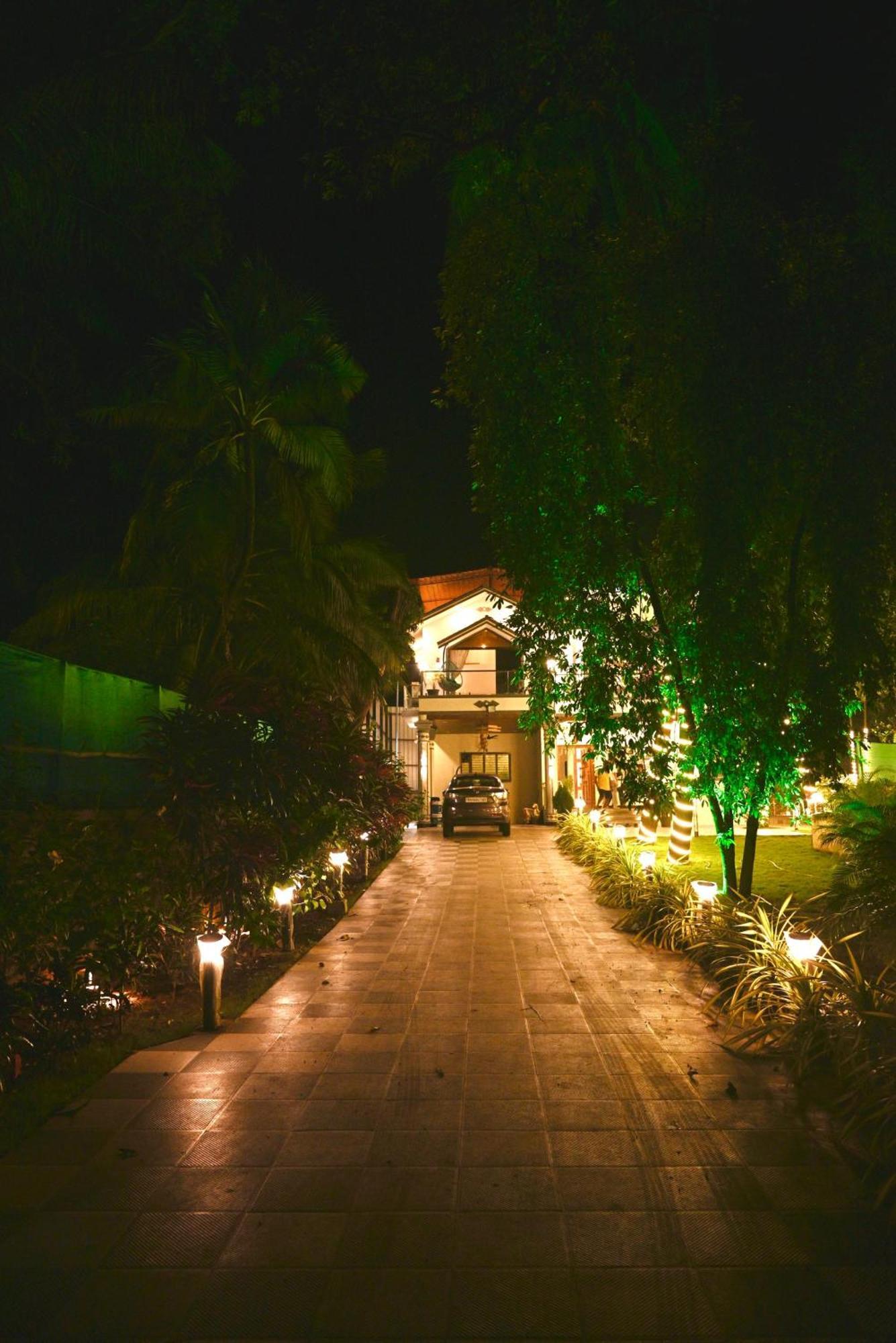 Seas The Day Luxurious 5Bhk Villa 2Min From Awas Beach With Huge Private Pool Alībāg Exteriér fotografie