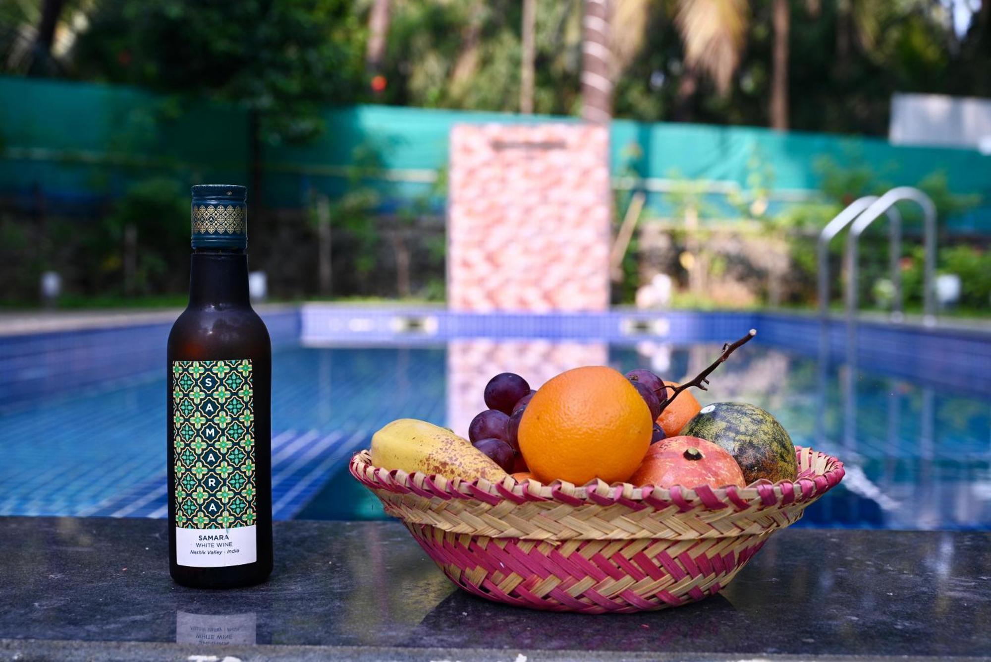 Seas The Day Luxurious 5Bhk Villa 2Min From Awas Beach With Huge Private Pool Alībāg Exteriér fotografie
