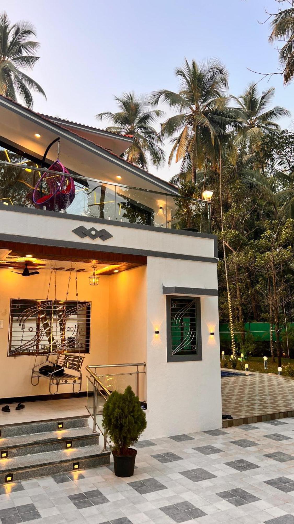 Seas The Day Luxurious 5Bhk Villa 2Min From Awas Beach With Huge Private Pool Alībāg Exteriér fotografie