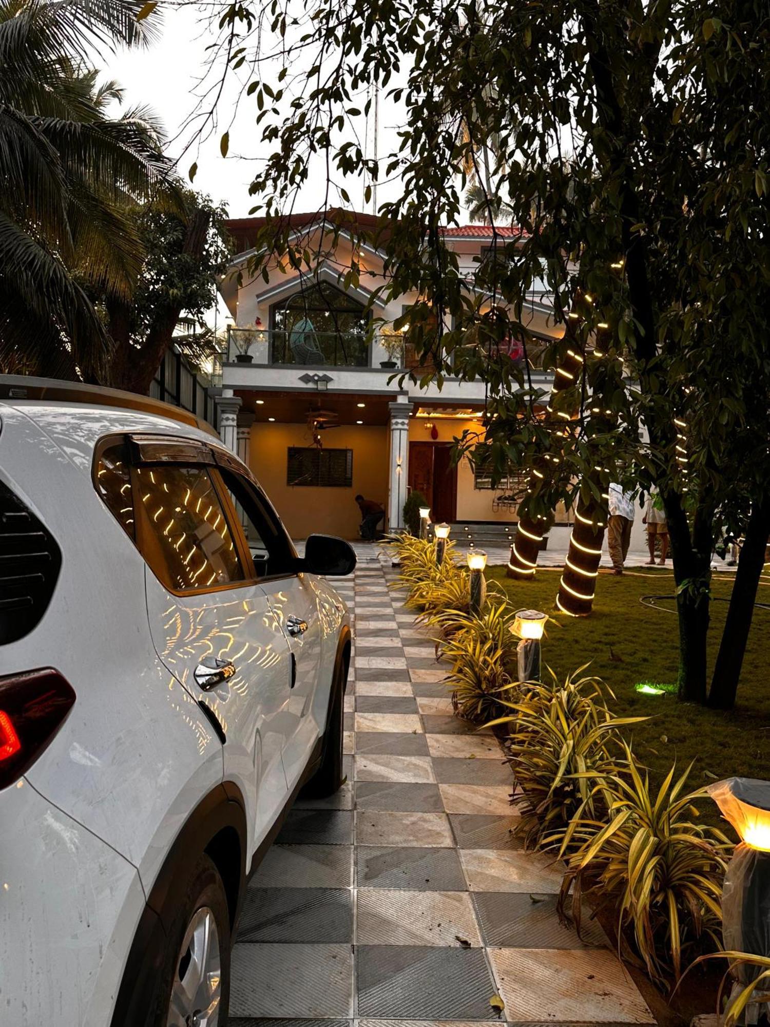 Seas The Day Luxurious 5Bhk Villa 2Min From Awas Beach With Huge Private Pool Alībāg Exteriér fotografie
