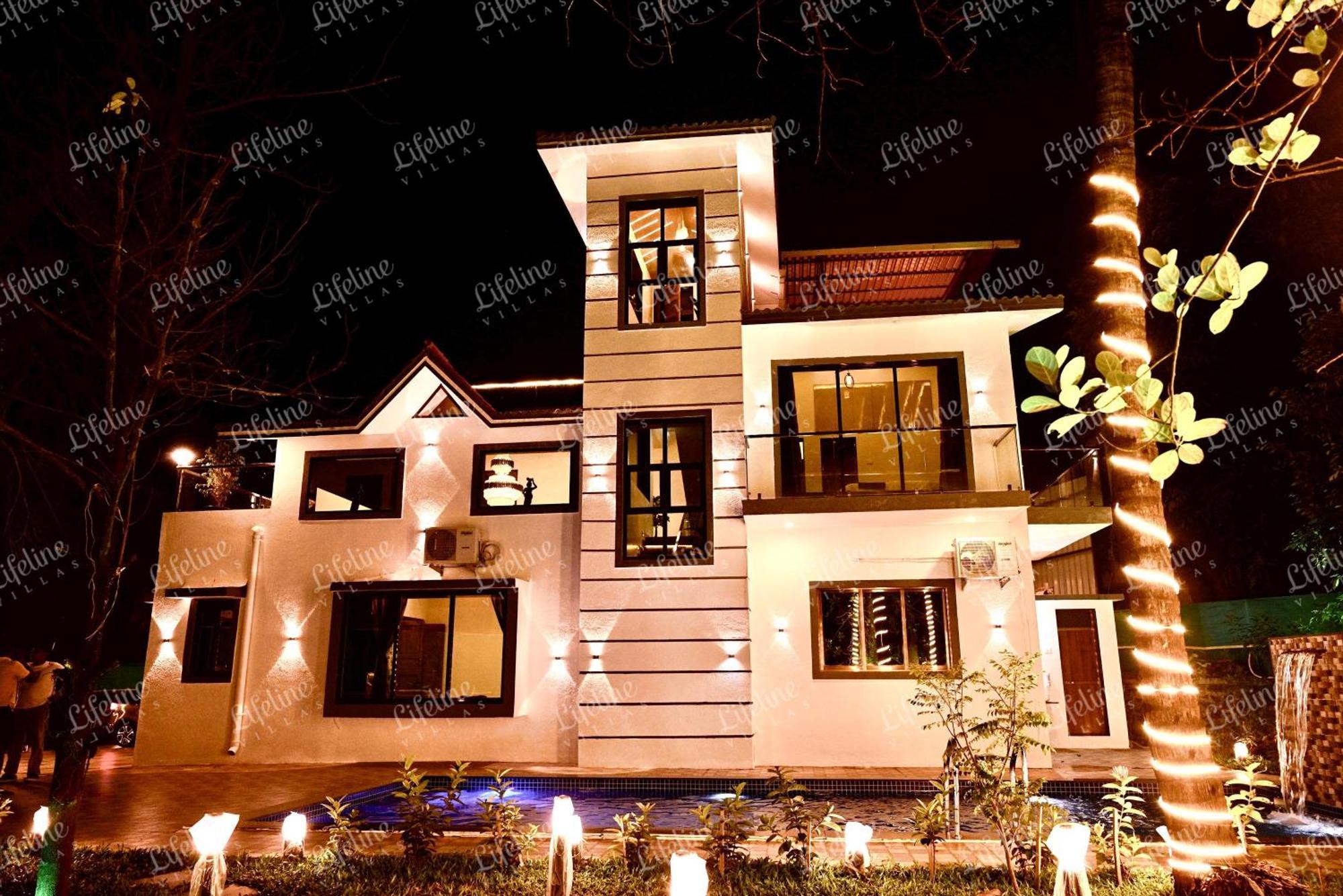 Seas The Day Luxurious 5Bhk Villa 2Min From Awas Beach With Huge Private Pool Alībāg Exteriér fotografie