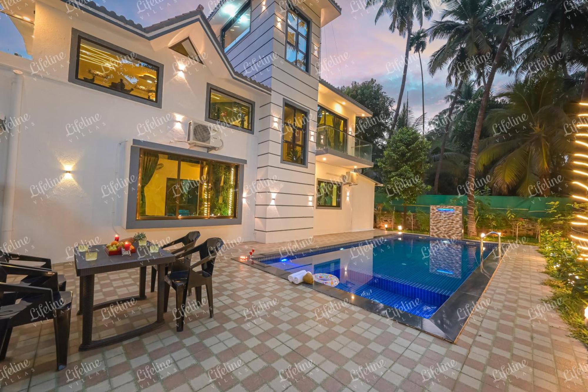 Seas The Day Luxurious 5Bhk Villa 2Min From Awas Beach With Huge Private Pool Alībāg Exteriér fotografie