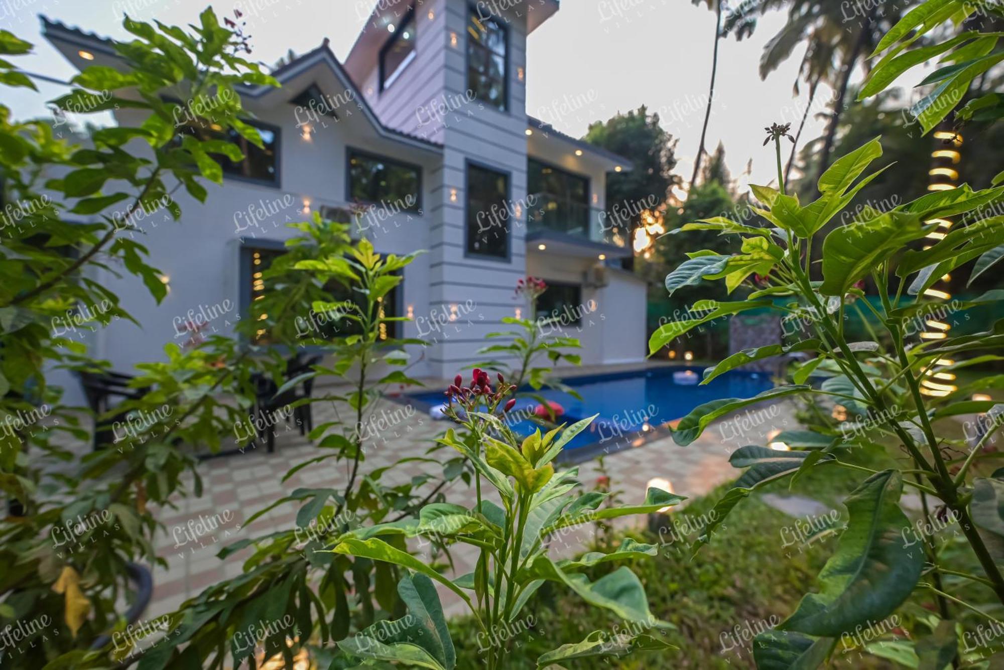 Seas The Day Luxurious 5Bhk Villa 2Min From Awas Beach With Huge Private Pool Alībāg Exteriér fotografie